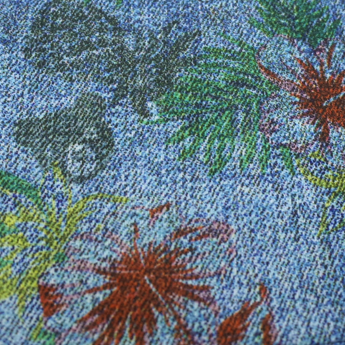 [Thanksgiving] Denim print swimsuit [No cancellations or returns]