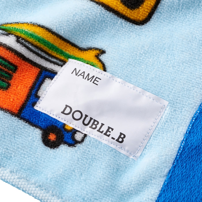 スナップ付ビーチタオル