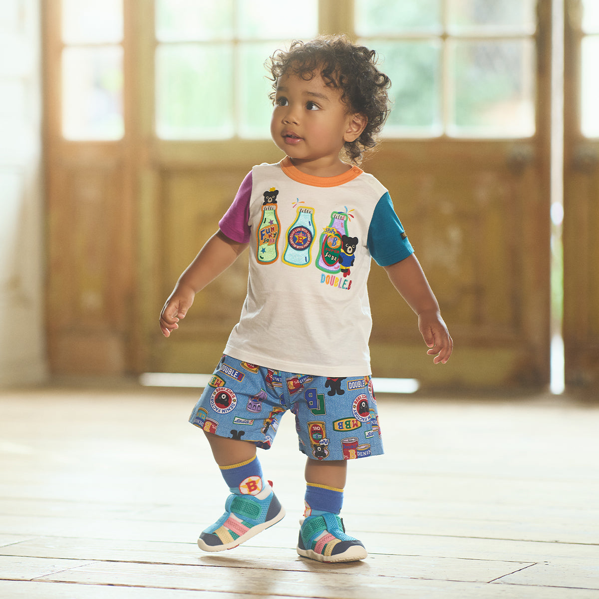 더블 러셀 베이비 샌들