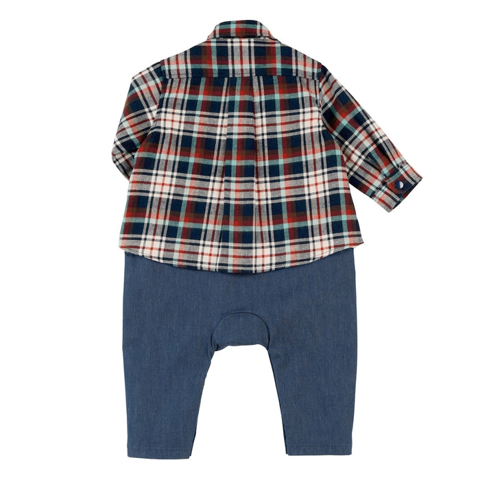 [Thanksgiving] Layered style coverall [Cancellation/Return not possible]