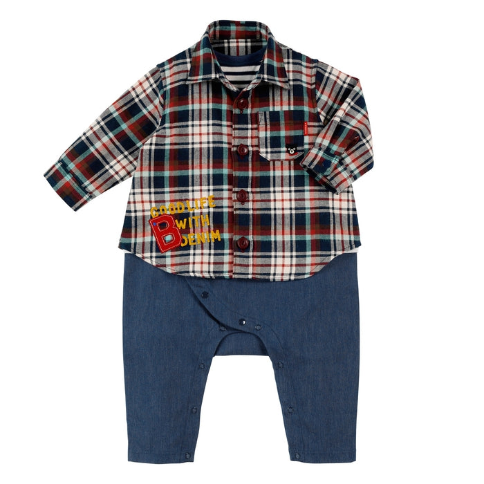 [Thanksgiving] Layered style coverall [Cancellation/Return not possible]