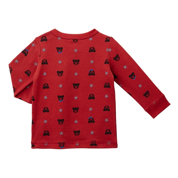[Thanksgiving] Long sleeve T-shirt with denim pocket [No cancellations or returns]