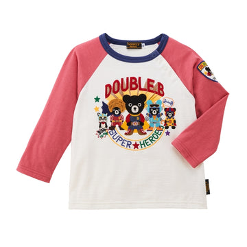 long sleeve t-shirt 赤 商品画像