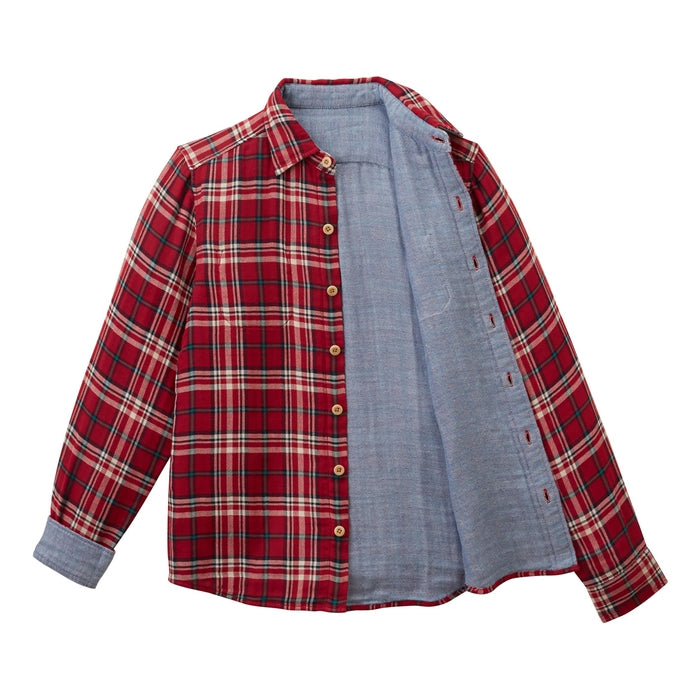 [Thanksgiving] Reversible long-sleeved shirt (for adults) [No cancellations or returns]