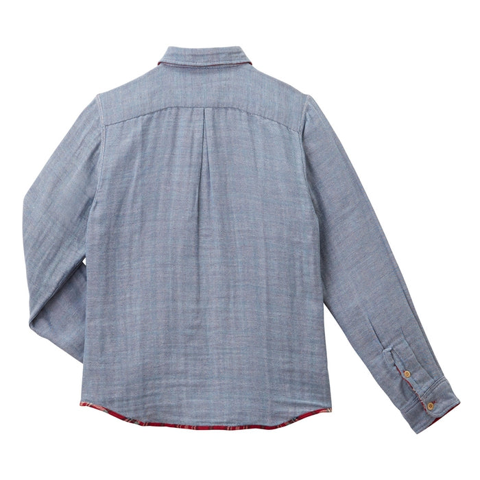 [Thanksgiving] Reversible long-sleeved shirt (for adults) [No cancellations or returns]