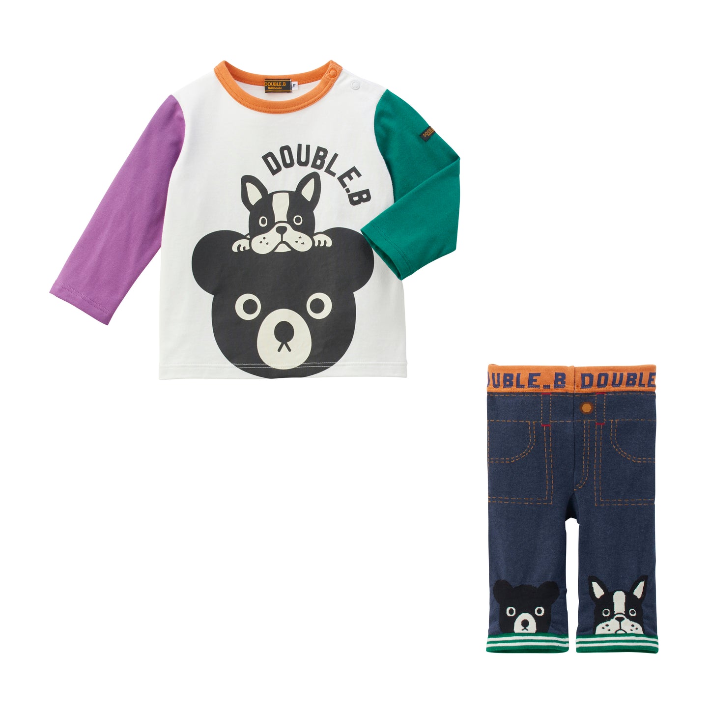 长袖T恤套装[带有盒子]