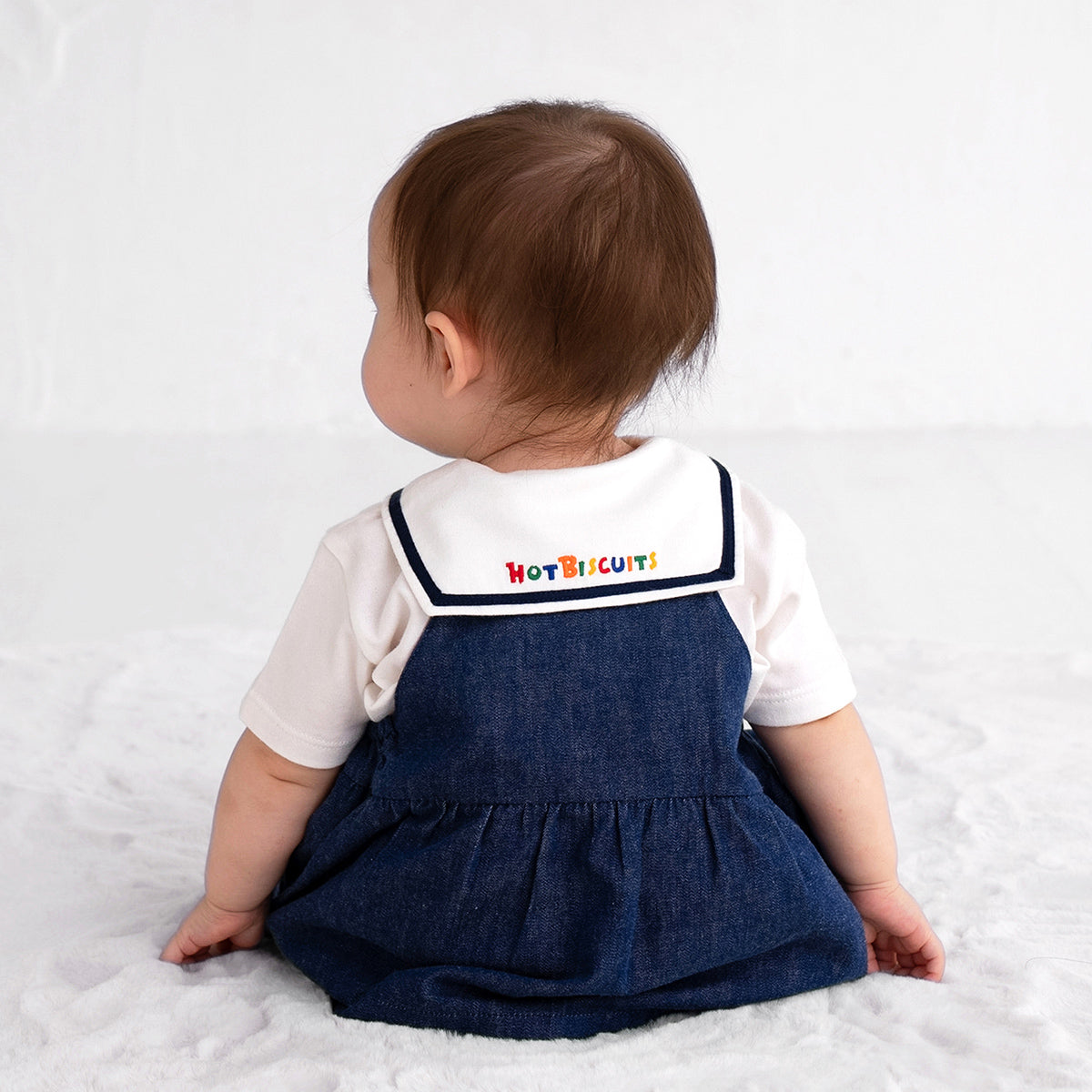 スカート付ロンパース