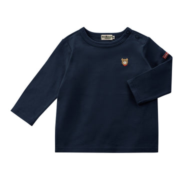 長袖Ｔシャツ 紺 商品画像
