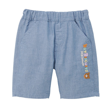 6/4 length pants blue 商品画像