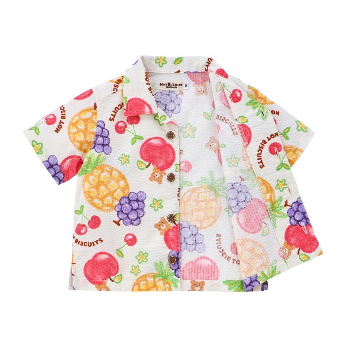 짧은 슬리브 셔츠