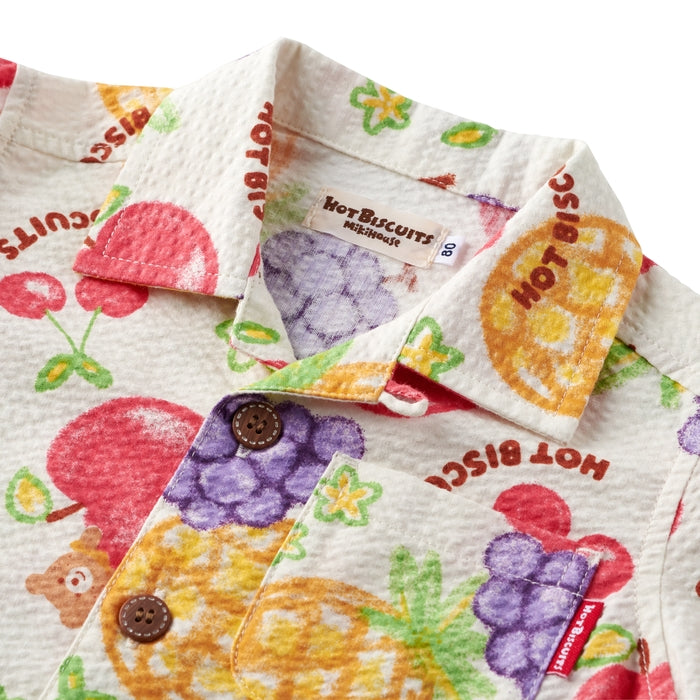 짧은 슬리브 셔츠