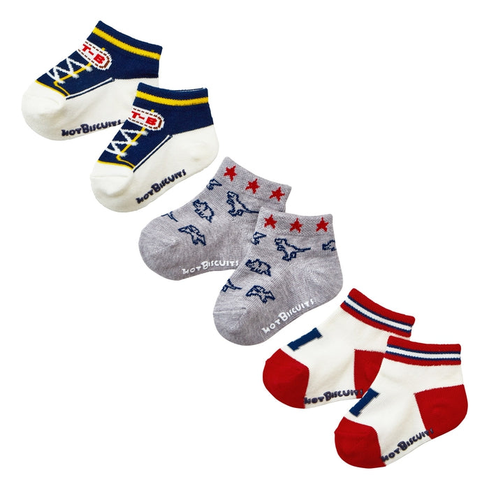 [Thanksgiving] Low-cut socks pack 3-pair set [No cancellations or returns]