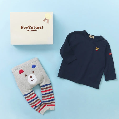 長袖Tシャツ＆スパッツセット【BOX付き】 – ミキハウスオフィシャルサイト