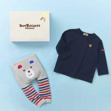 Long sleeve T-shirt & spats set [BOX included]