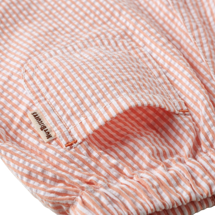 Short-sleeved T-shirt & 5/4 length pants set [with box]