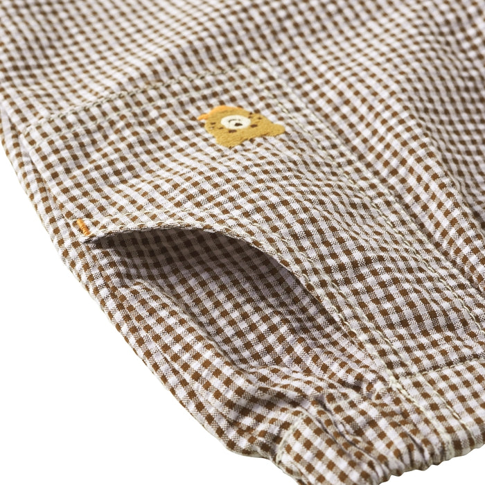 Short-sleeved T-shirt & 5/4 length pants set [with box]