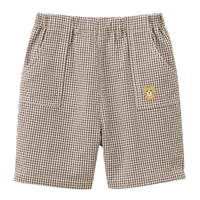 Short-sleeved T-shirt & 5/4 length pants set [with box]