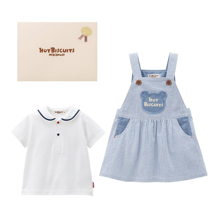 ジャンパースカートセット【BOX付き】 | ミキハウスオフィシャルサイト