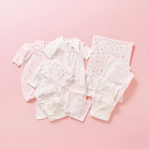 スターターセット13点(出産準備特別セット)【春夏用(総柄)】