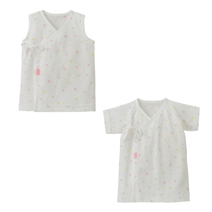 メッシュ短肌着セット