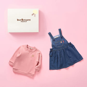 Jumper skirt set [with BOX]