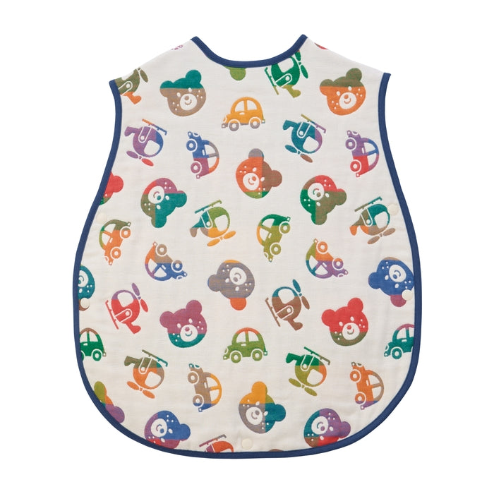 Animal pattern 6-layer gauze sleeper