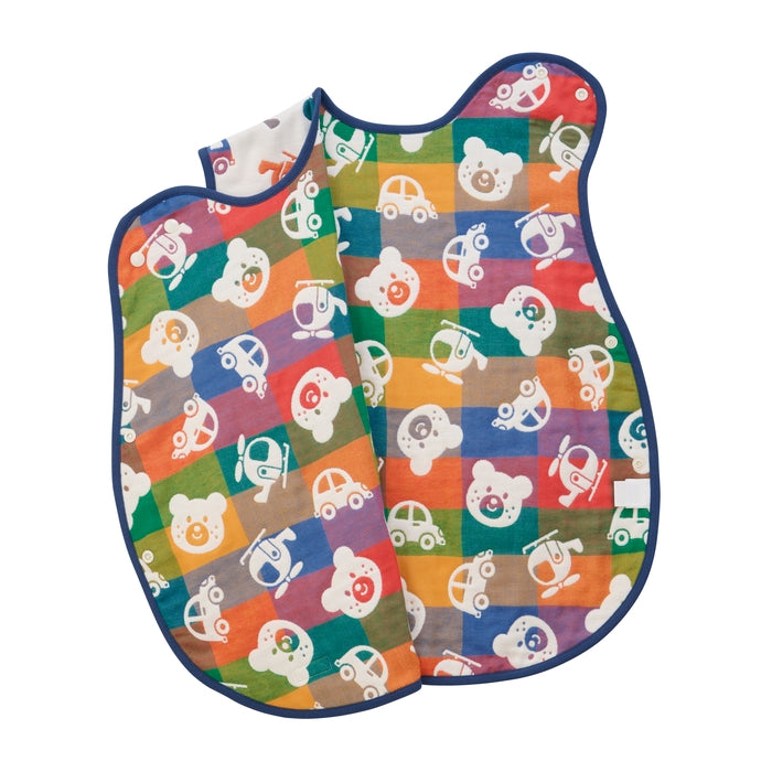 Animal pattern 6-layer gauze sleeper
