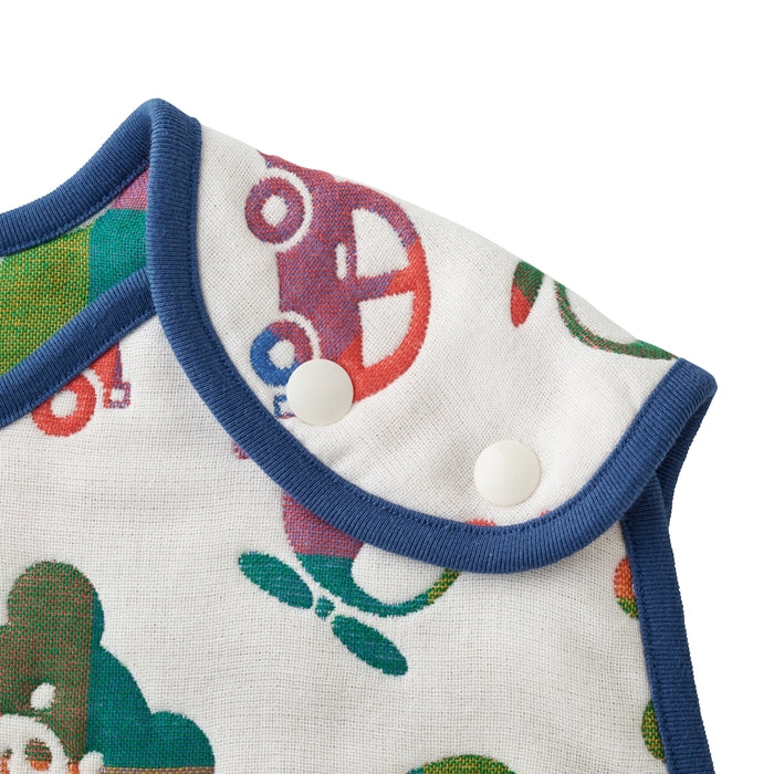 Animal pattern 6-layer gauze sleeper
