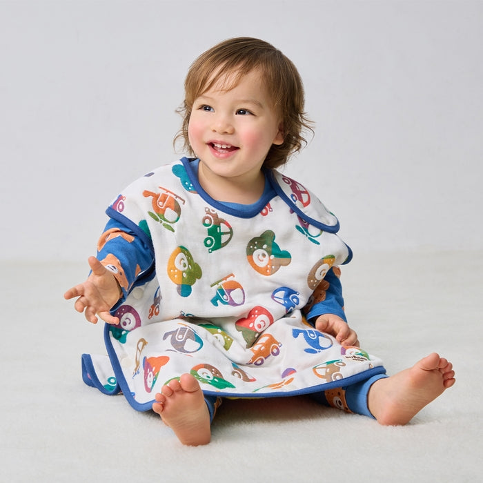 Animal pattern 6-layer gauze sleeper