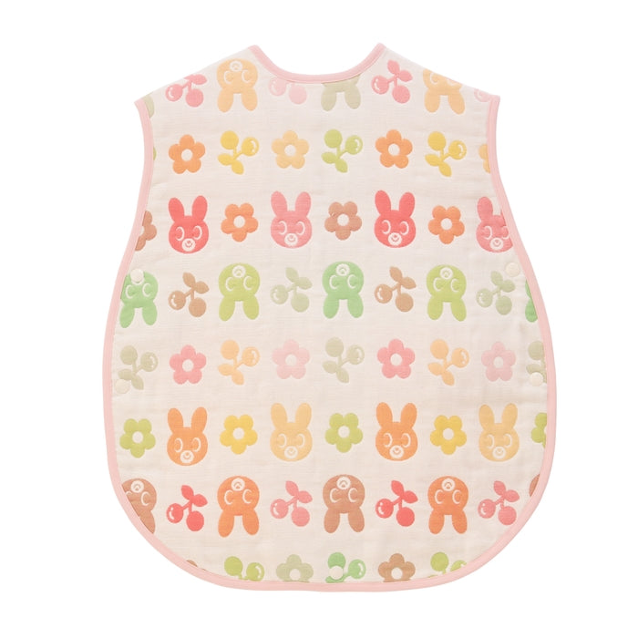 Animal pattern 6-layer gauze sleeper