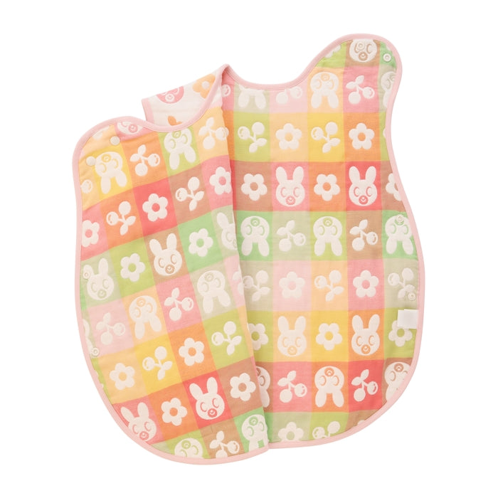 Animal pattern 6-layer gauze sleeper