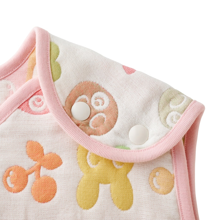 Animal pattern 6-layer gauze sleeper