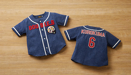 [Limited quantity] Custom order denim baseball shirt