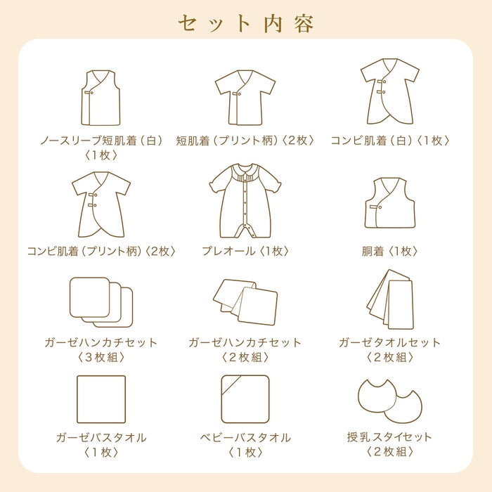 春夏 出産準備パッケージ（５万円コース）