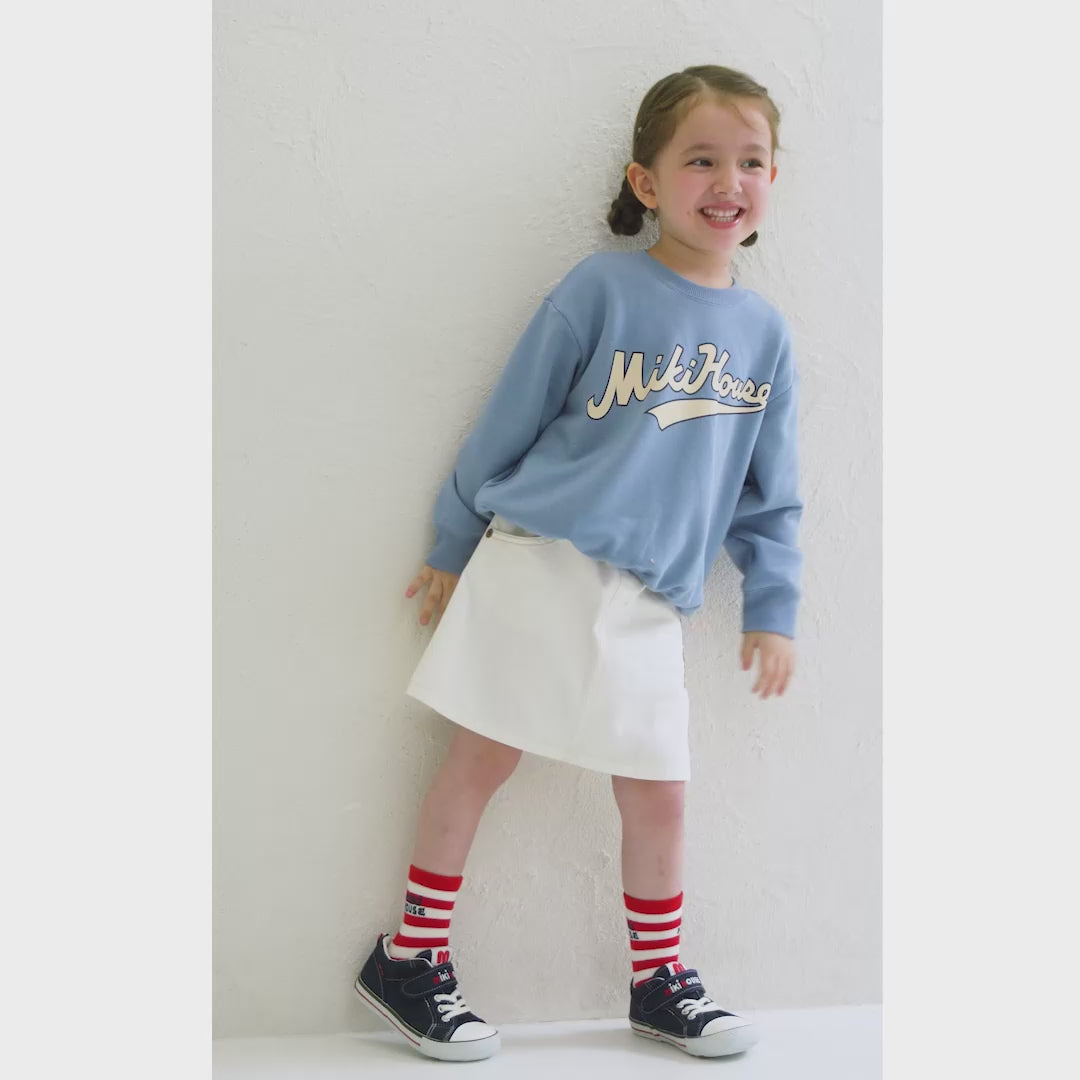 【特別価格】カレッジロゴトレーナー（子ども用）【配送希望日・キャンセル・返品不可】