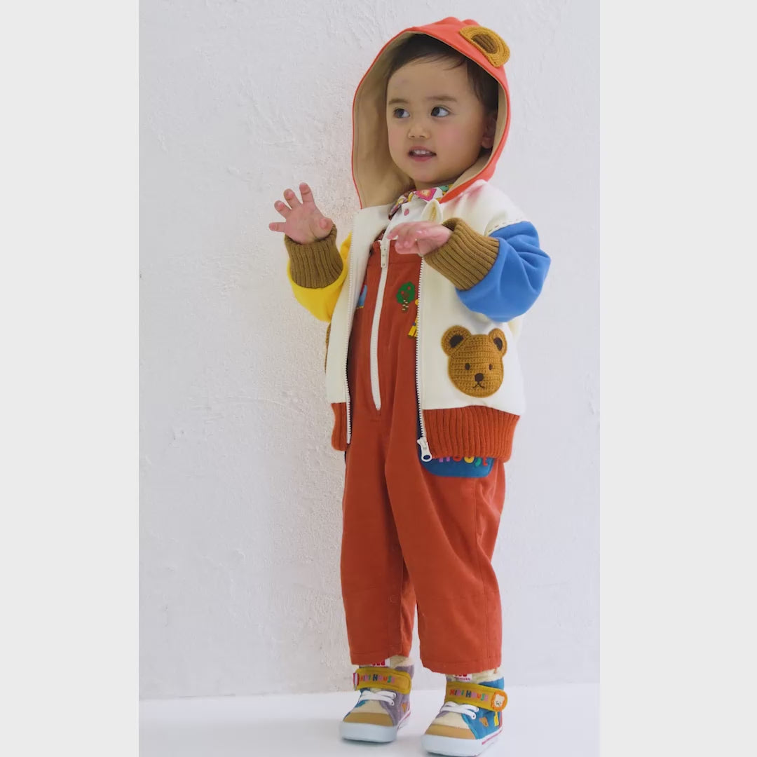 ミキハウスベア パーカー