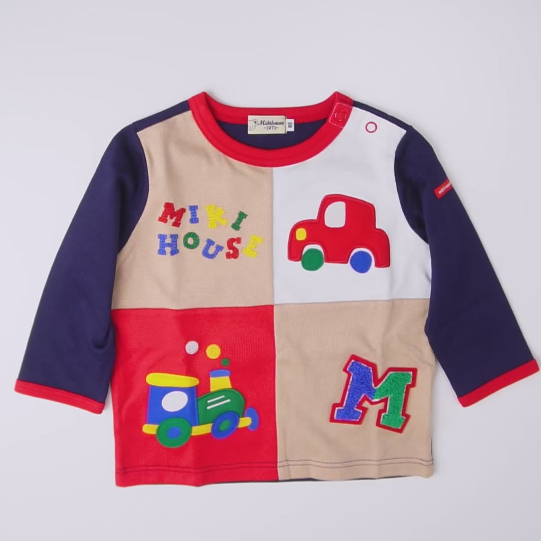 長袖Tシャツ – ミキハウスオフィシャルサイト