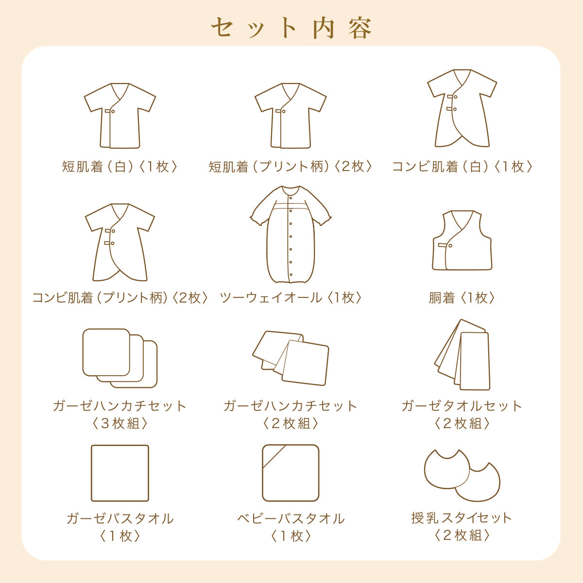 通年 出産準備パッケージ（５万円コース） 4
