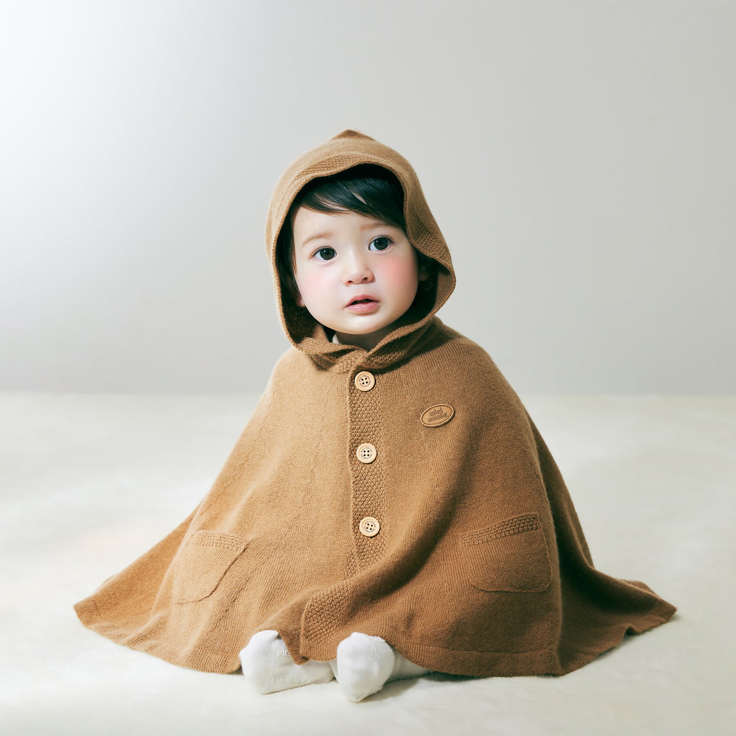 [Gold Label] Vicuna X婴儿羊绒斗篷