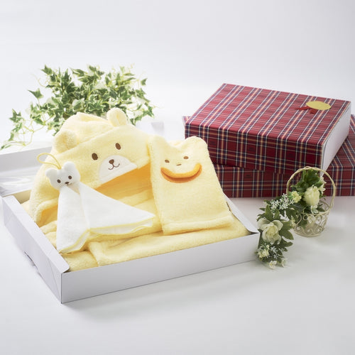 eギフト】無撚糸バスポンチョセット【BOX付き】 – ミキハウス 