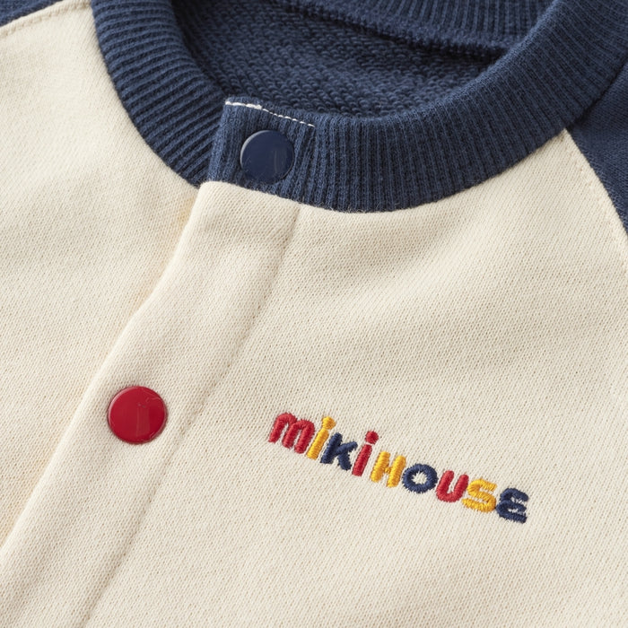 バックロゴカバーオール