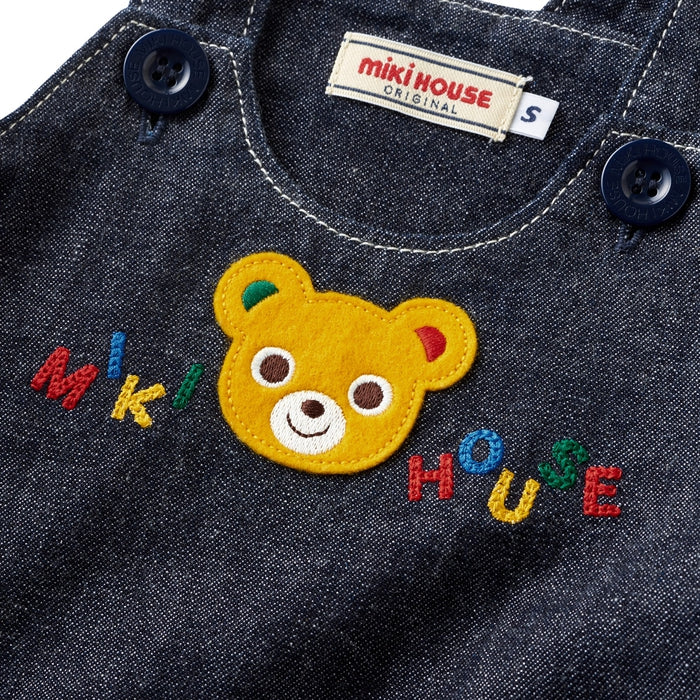colorful pucchi☆denim romper