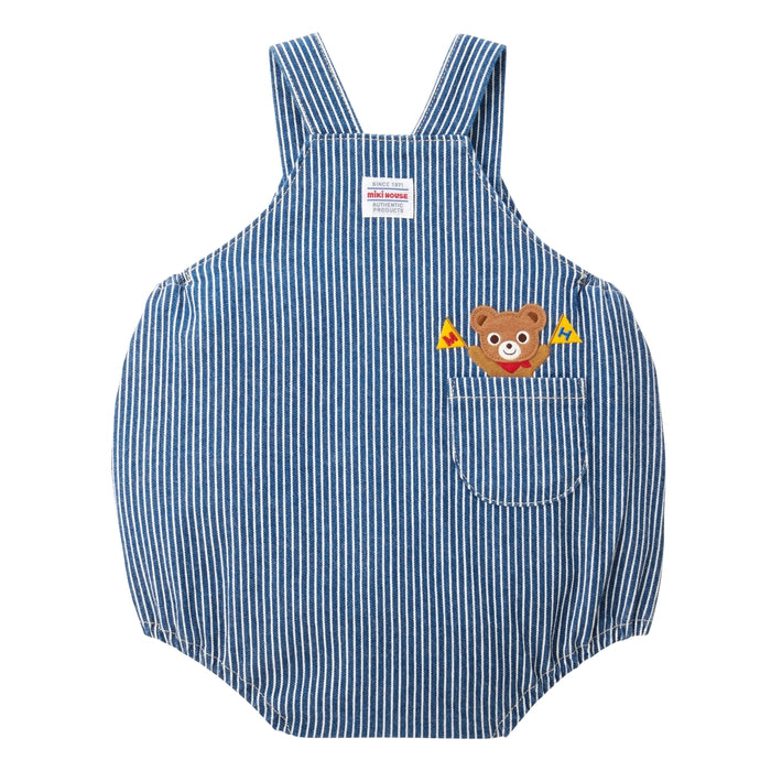 colorful pucchi☆denim romper