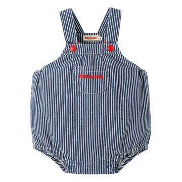 ロンパース 紺×白 商品画像