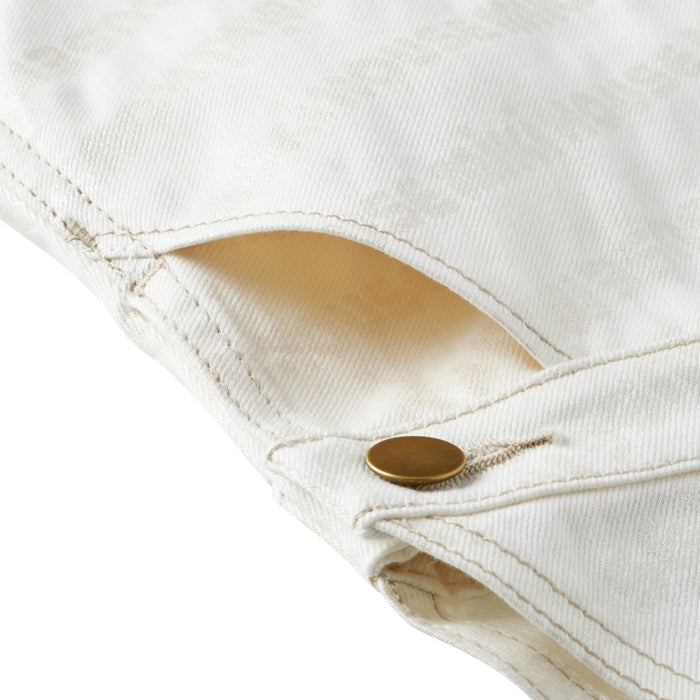 【ゴールドレーベル】デニムジャンパースカート