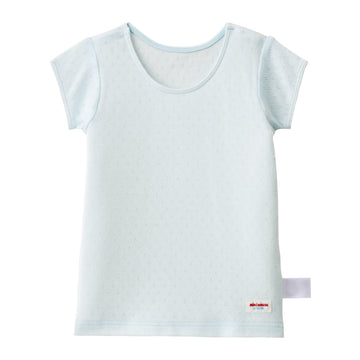無地半袖Ｔシャツ【肌着】 ブルー 商品画像