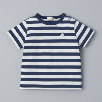 [Gold Label] Sea Island Cotton Short Sleeve T-shirt Navy blue 商品画像