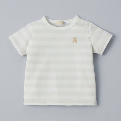 [Gold label] Kaijima Cotton Sleeve T -shirt