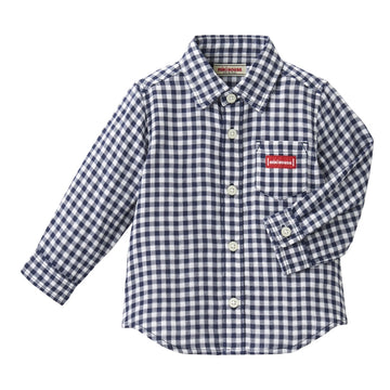 long sleeve shirt Navy blue 商品画像