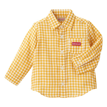 long sleeve shirt yellow 商品画像
